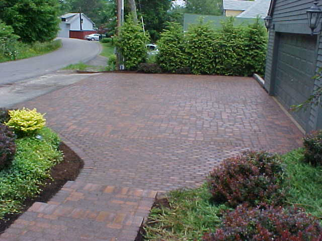 walkway leading to driveway